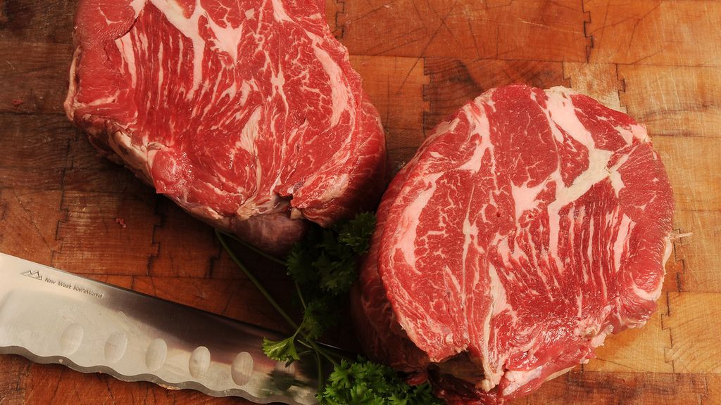 Surowa łopatka wołowa (samo mięso, III klasa mięsa)