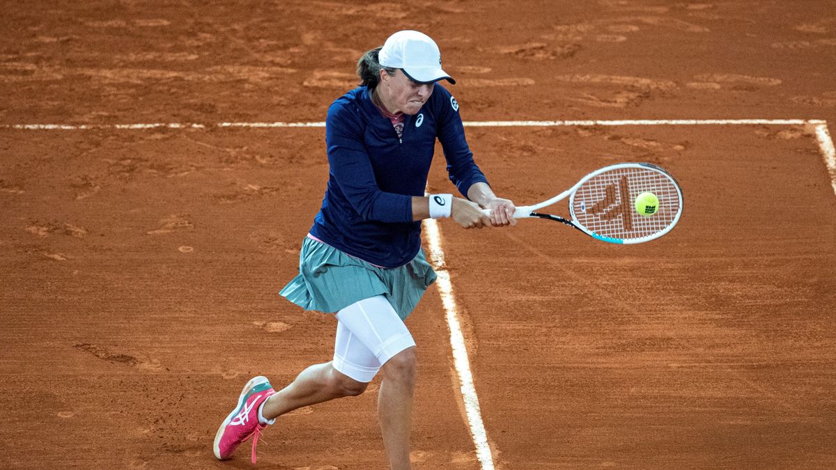 PAP/EPA / RODRIGO JIMENEZ / Na zdjęciu: Iga Świątek