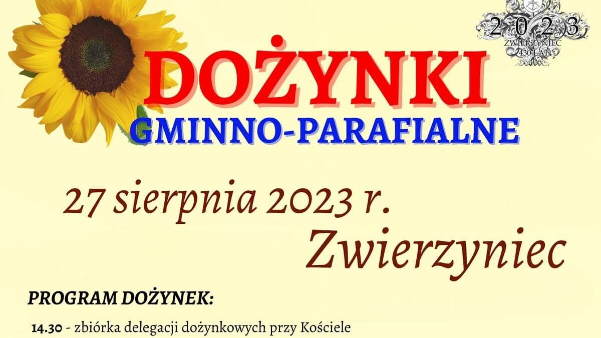 Dożynki w Zwierzyńcu 2023