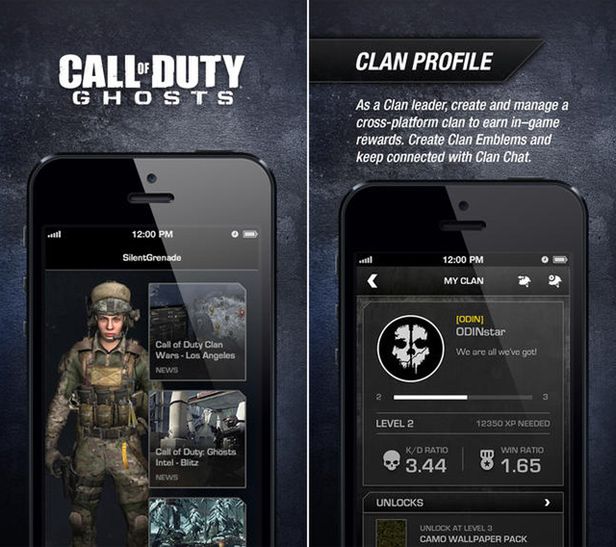 Aplikacja, która wspiera zabawę w Call of Duty Ghost 2