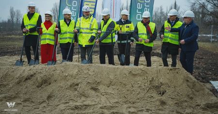 Rusza budowa Centrum Energii we Włocławku. PreZero wbija pierwszą łopatę przy ul. Zielnej