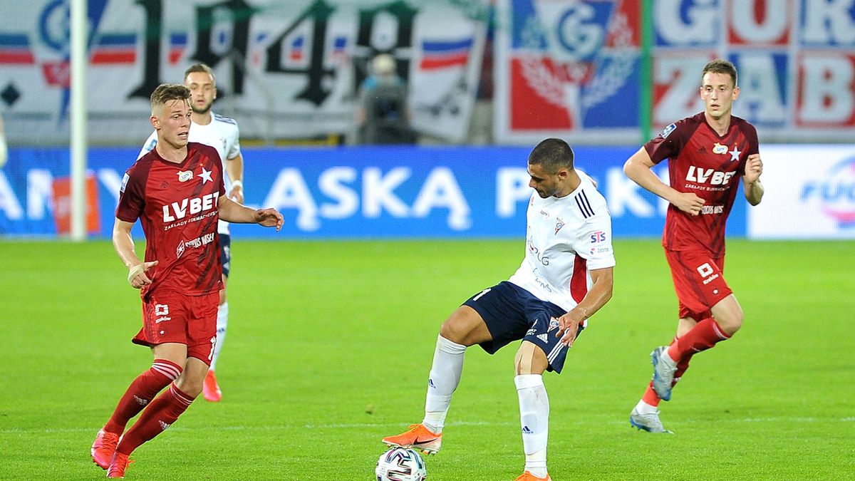 WP SportoweFakty / Krzysztof Porębski / Na zdjęciu: Giorgos Giakoumakis