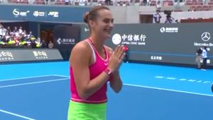 Sabalenka na pełnych obrotach. "Pchała mnie na wyższy poziom"