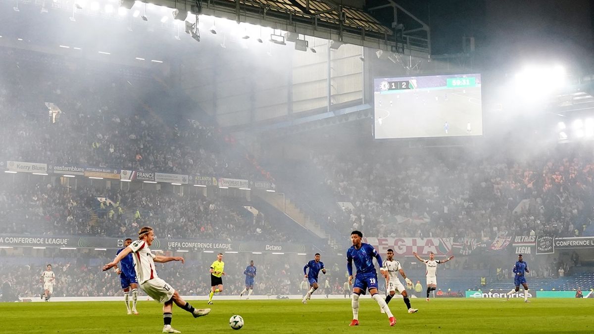 Getty Images / Na zdjęciu: mecz Chelsea - Legia
