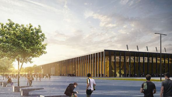 Katowice. Projekt stadionu opracowało biuro RS Architekci z Rudy Śl. 