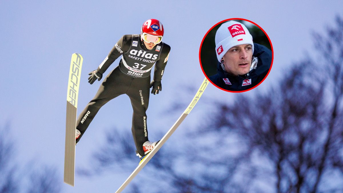 PAP/EPA / EPA/Christopher Neundorf / Foto Olimpik/NurPhoto via Getty Images / Na zdjęciu: Kamil Stoch i Thomas Thurnbichler (w kółku)