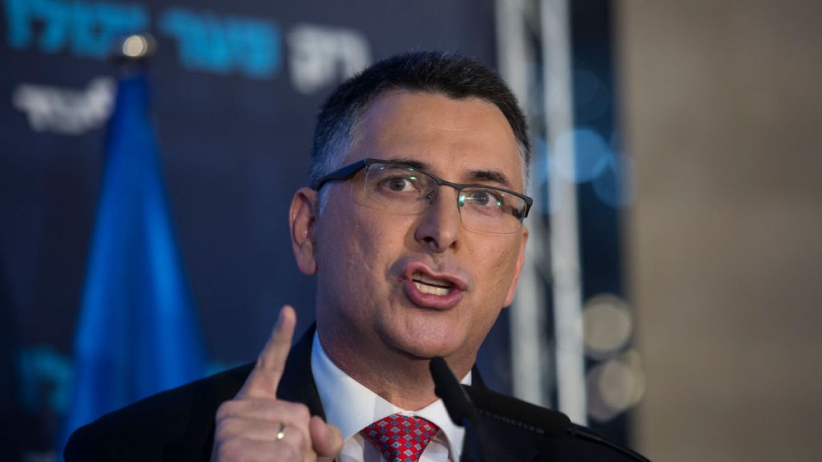 Minister spraw zagranicznych Izraela Gideon Saar