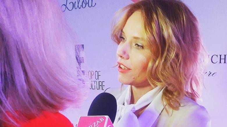 Roma Gąsiorowska na imprezie oskarowej Jastrząb Post 2016