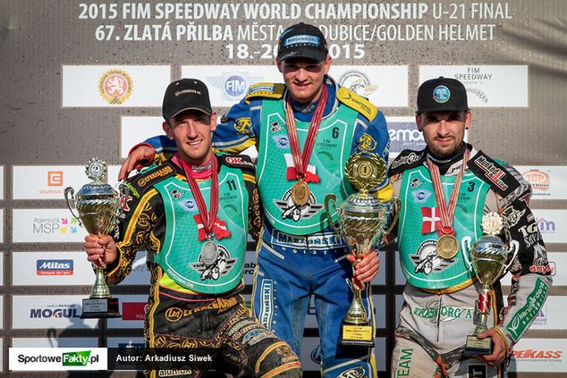 Na podium IMŚJ Anders Thomsen stanął obok Bartosza Zmarzlika i Mikkela Michelsena