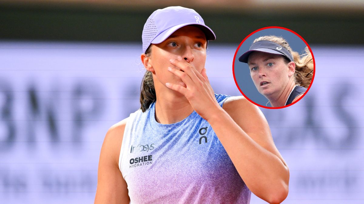 Getty Images / Franco Arland/Matthew Stockman / Iga Świątek i Coco Vandeweghe