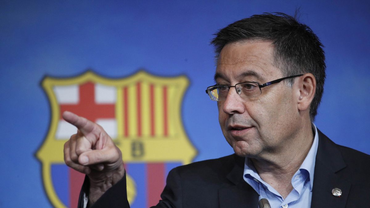 PAP/EPA / Alejandro Garcia / Na zdjęciu: Josep Maria Bartomeu