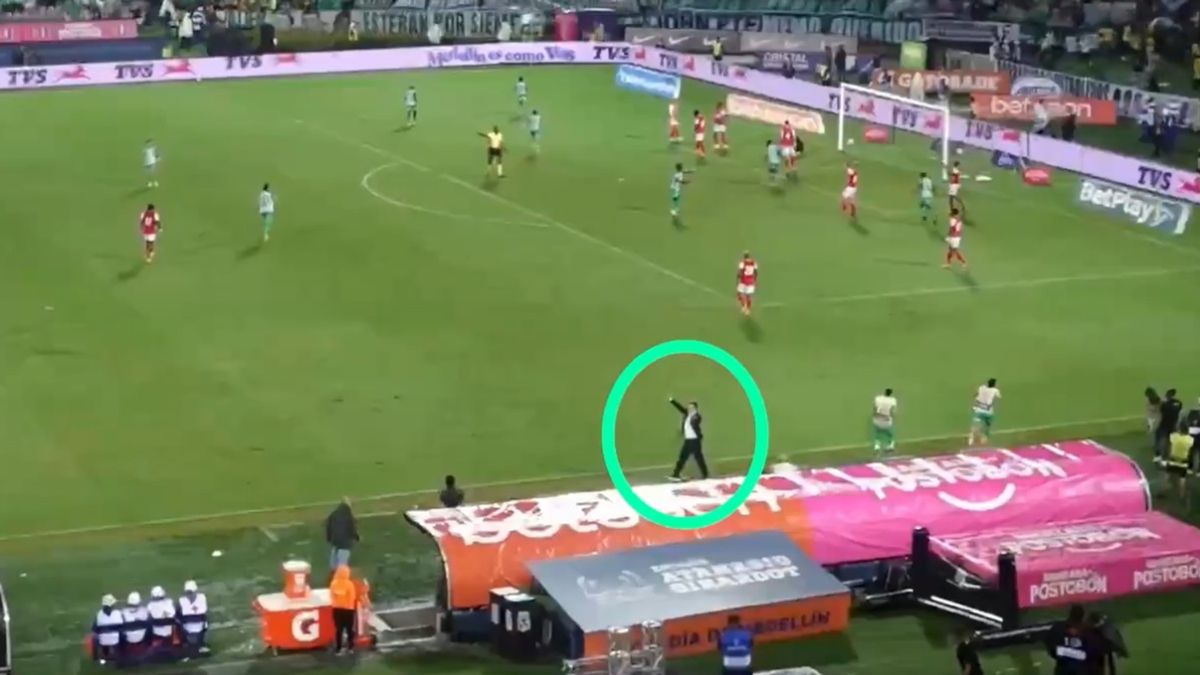 Atletico Nacional / radość Efraina Juareza