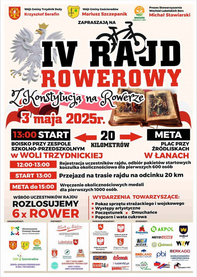 fot. materiały organizatora  Zbliża się kolejna edycja Rajdu Rowerowego 