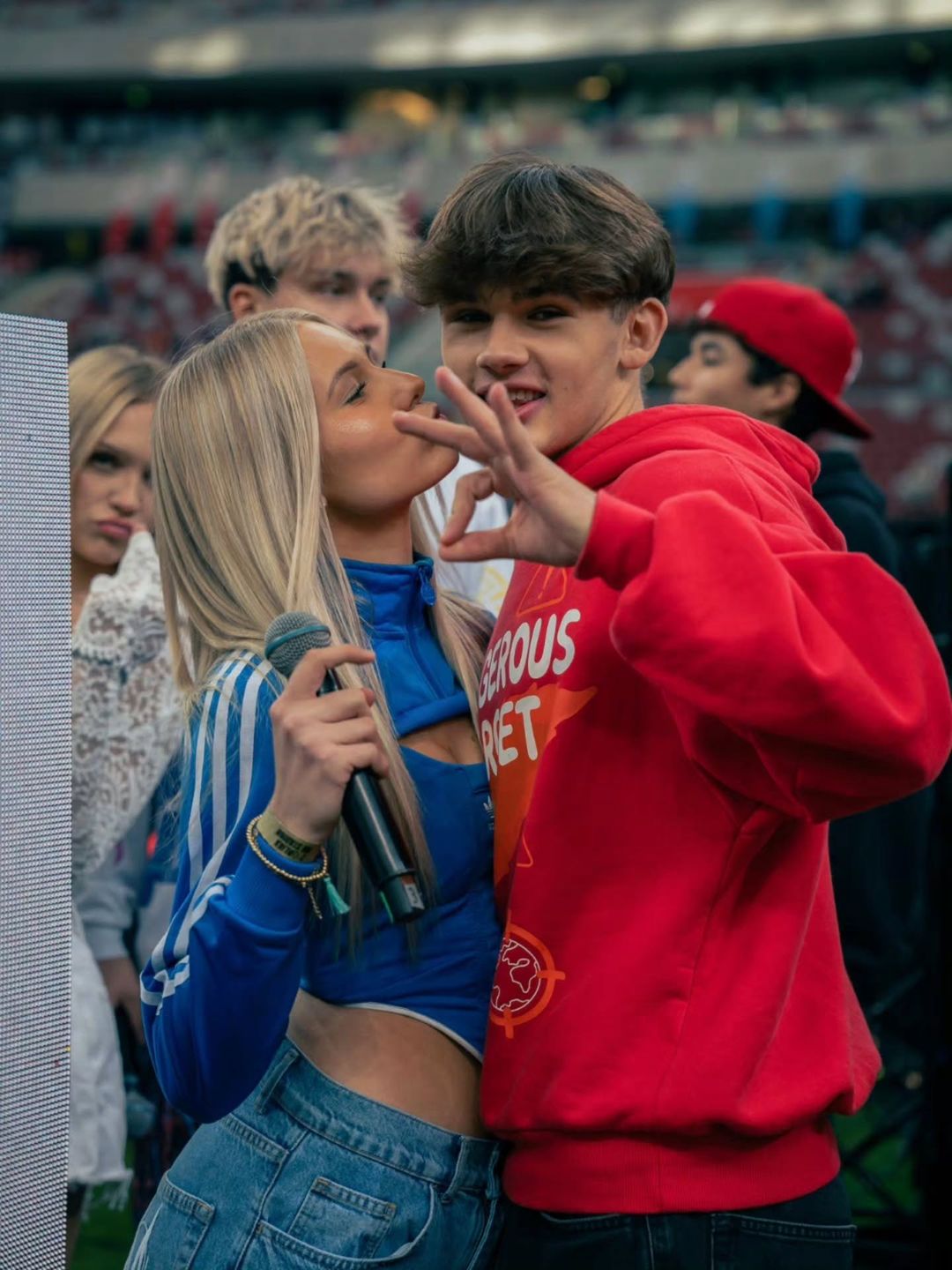 Eliza Macudzińska z chłopakiem Gawronkiem