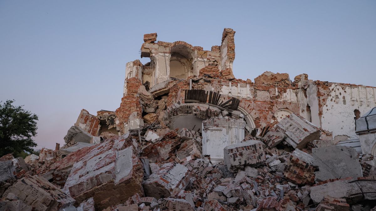 Zniszczenia wojenne w obwodzie donieckim