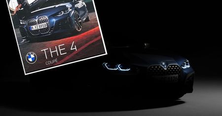 Zdjęcie BMW Serii 4 z ogromnym grillem wyciekło dzień przed premierą