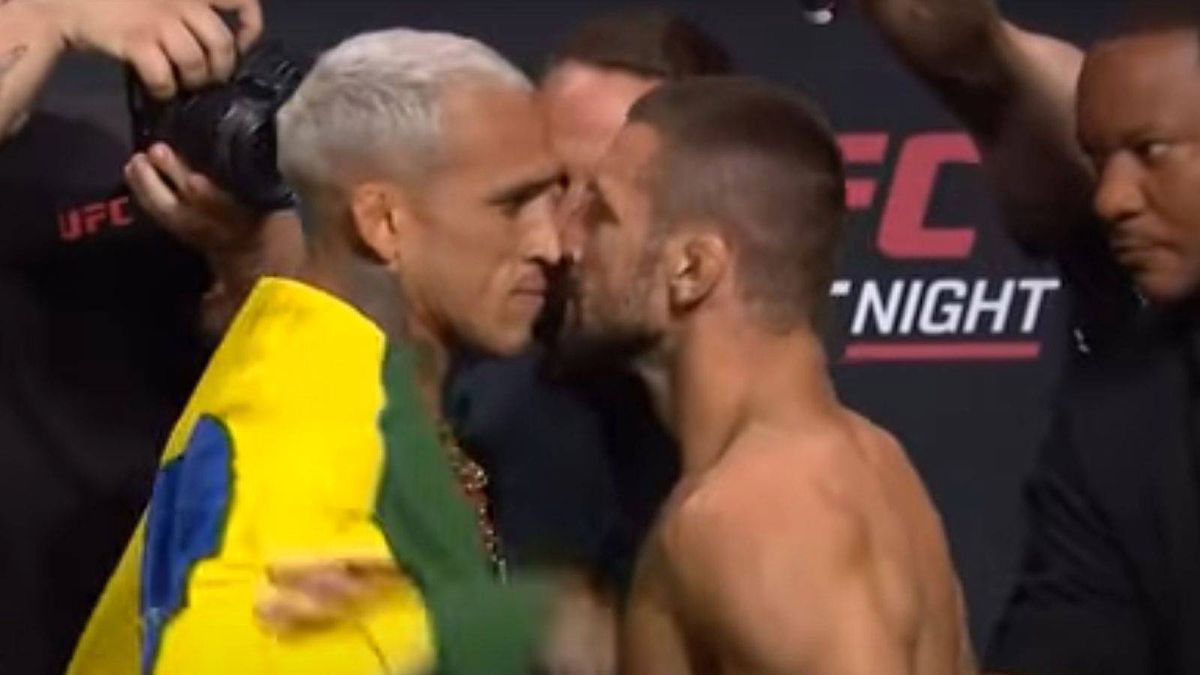 YouTube / UFC / Mateusz Gamrot i Charles Oliveira