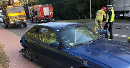 Wypadek na DK42 w Starachowicach