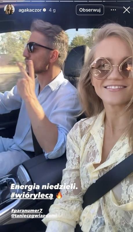 Agnieszka Kaczorowska i Marcin Rogacewicz