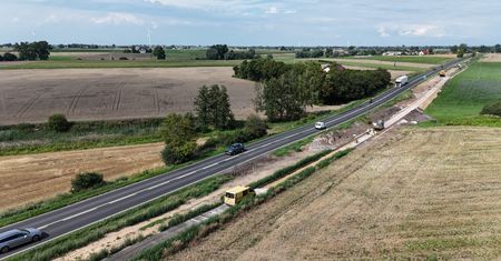 Powstaje nowa ścieżka pieszo-rowerowa na trasie Toruń-Kowalewo Pomorskie