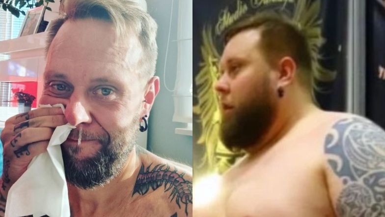 Mateusz "Big Boy" Borkowski schudł 170 kilogramów. Pokazał zdjęcie sprzed 10 lat. Tak zmieniło się jego ciało (FOTO)