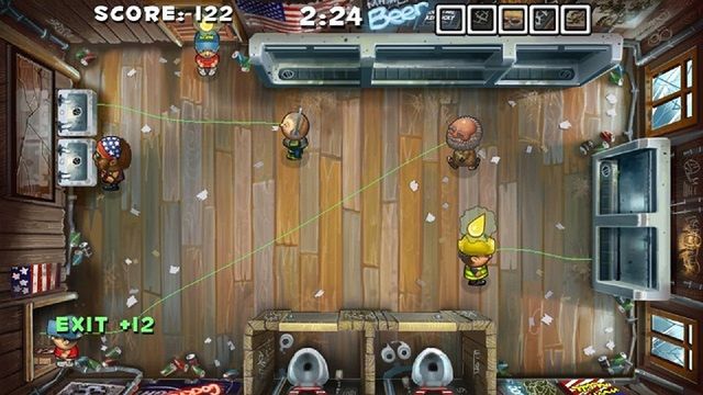 Men's Room Mayhem nauczy nas kilku rzeczy o etykiecie w męskiej toalecie