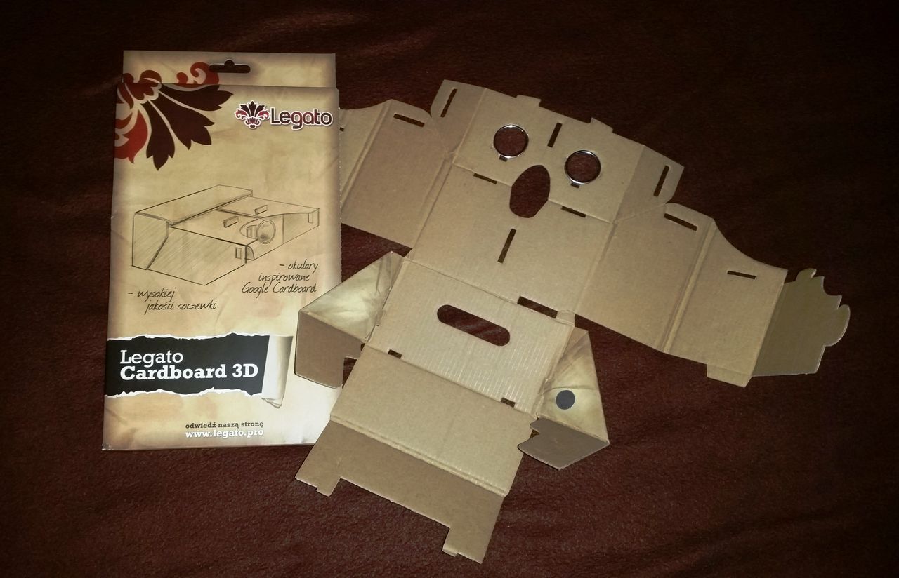 Legato Cardboard 3D — tańsze znaczy lepsze?