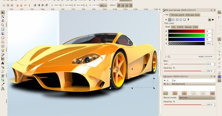 Inkscape 0.91 już z nowym silnikiem renderowania