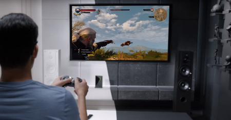 NVIDIA SHIELD TV ze strumieniowaniem gier w 4K i mikrofonami Spot #CES2017