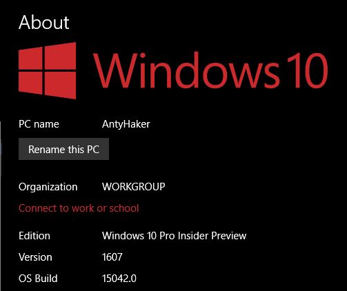 Znak wodny znika z pulpitu, stabilny Creators Update coraz bliżej – Windows 10 w kompilacji 15042 (desktop) oraz 15043 (mobile)