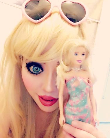 Ophelia Vanity, amerykańska Barbie powiększyła sobie oczy