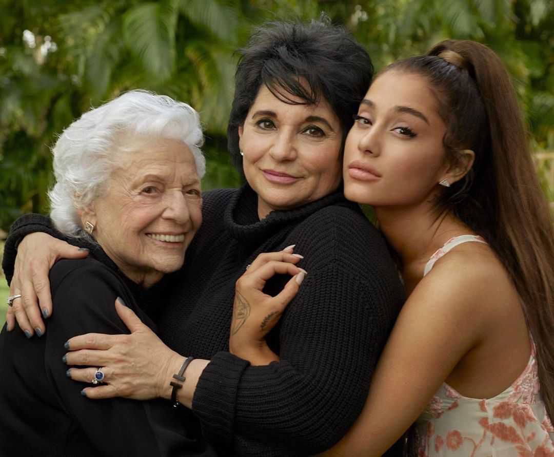 Ariana Grande z mamą Joan i babcią Marjorie - Instagram