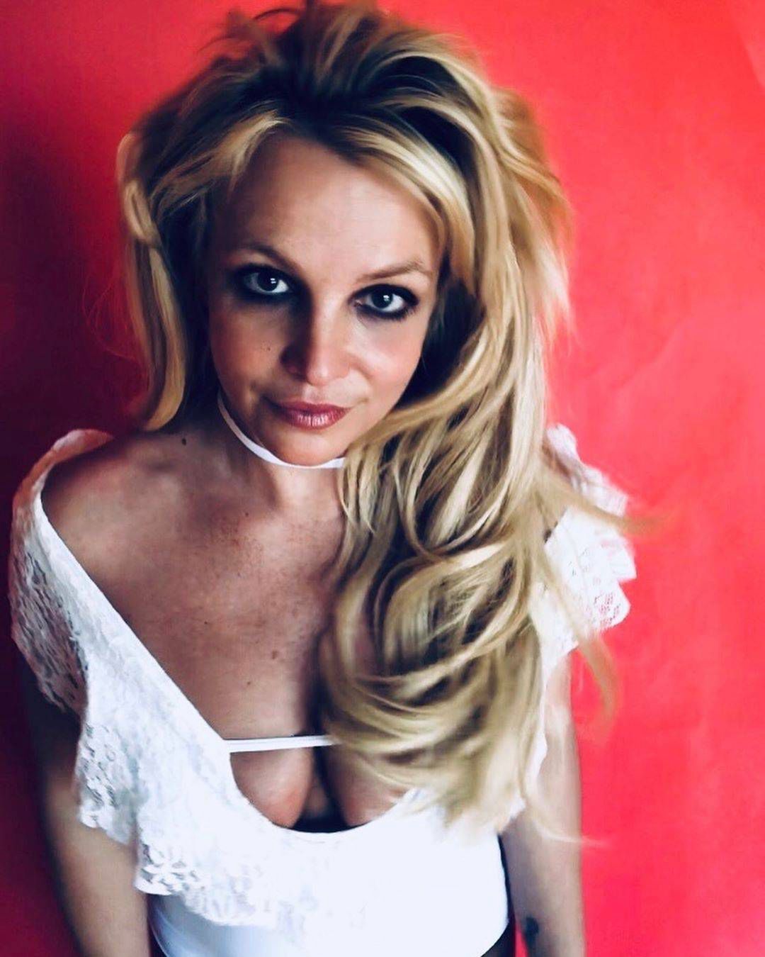 Britney Spears w stroju kąpielowym, Instagram