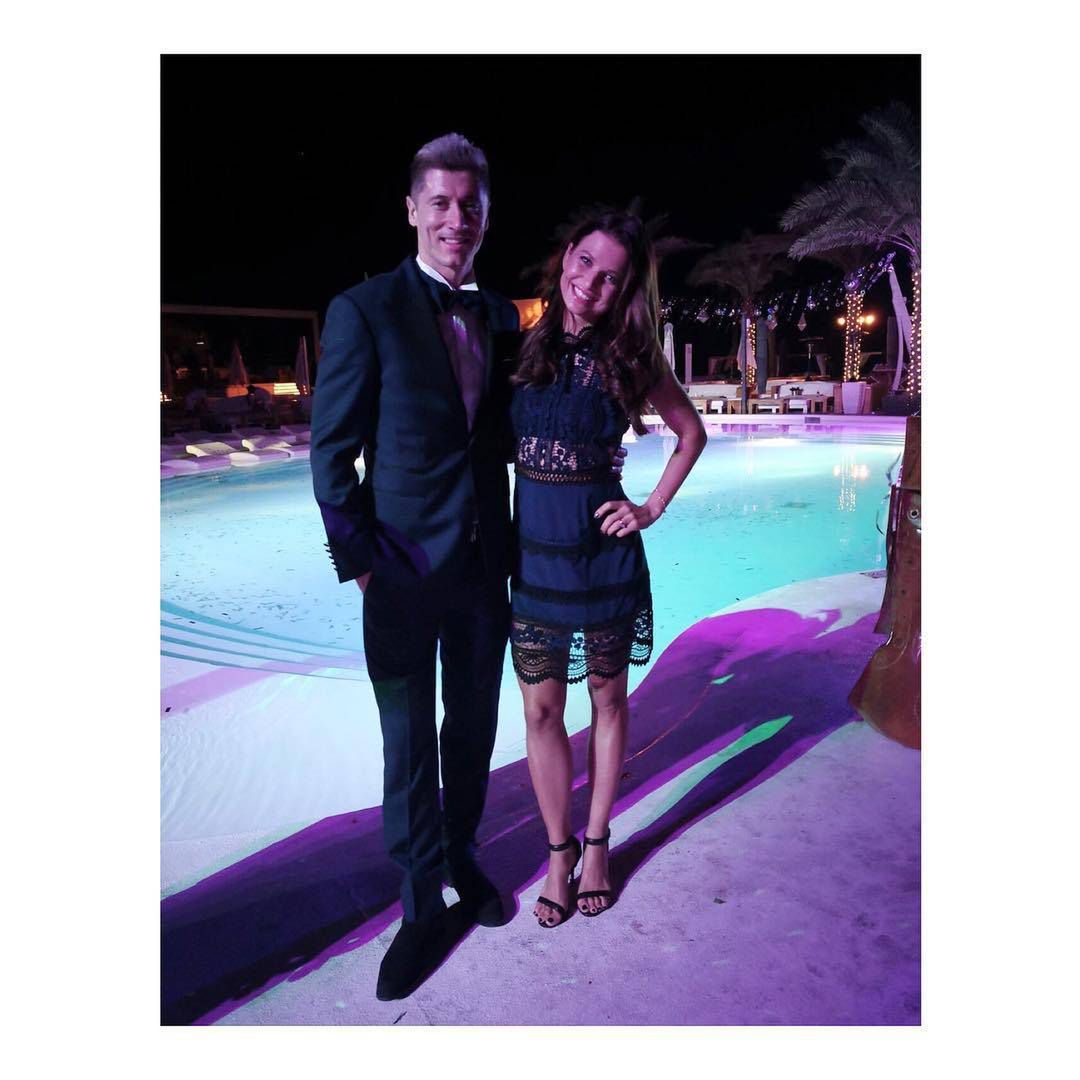 Robert Lewandowski i Ania Lewandowska - Sylwester