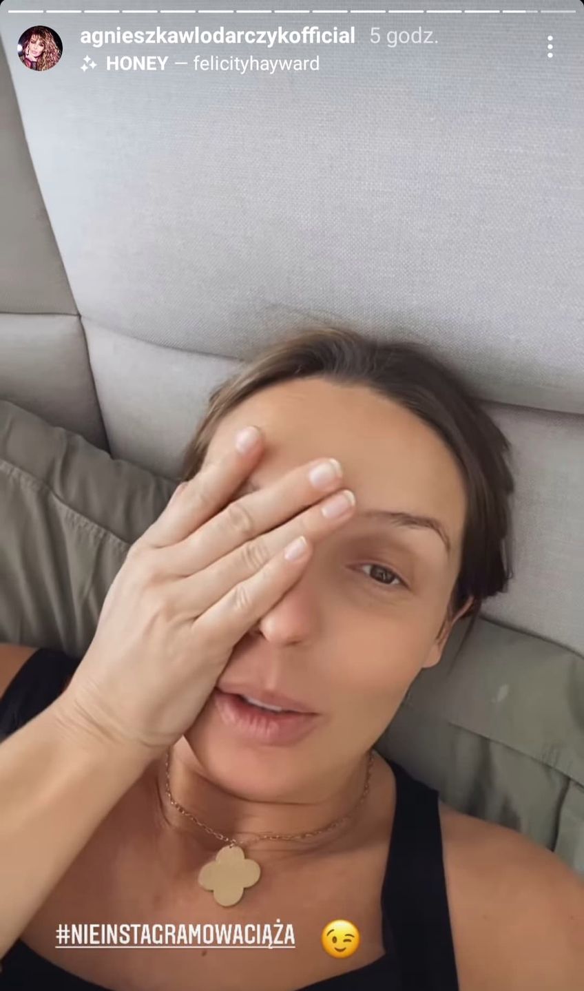 Agnieszka Włodarczyk pokazała spuchnięte nogi