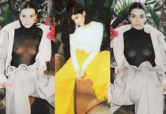 Piersi Kendall Jenner reklamują jej nową kolekcję