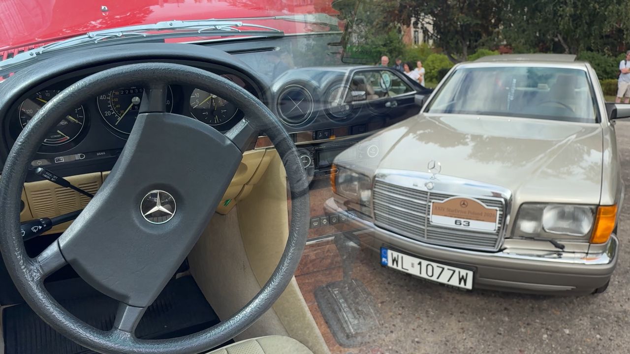Zabytkowe Mercedesy na zlocie w Świnoujściu. Te perełki trzeba zobaczyć