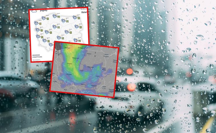Zimny i ponury weekend. Prognozy nie zostawiają złudzeń