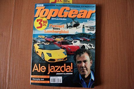 Polskie wydanie miesięcznika TopGear