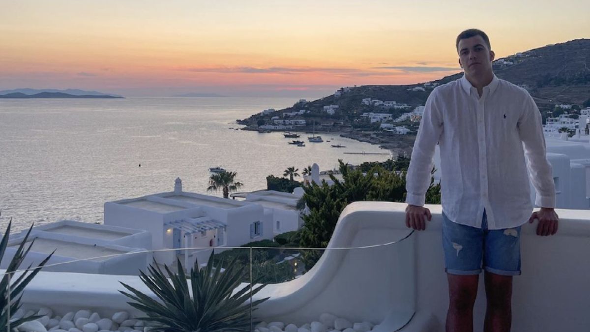 Radosław Majecki wypoczywa z partnerką 