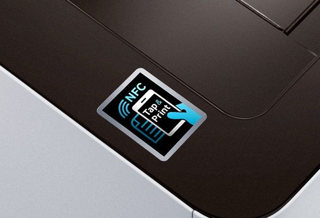 Samsung SL-C410W naklejka NFC
