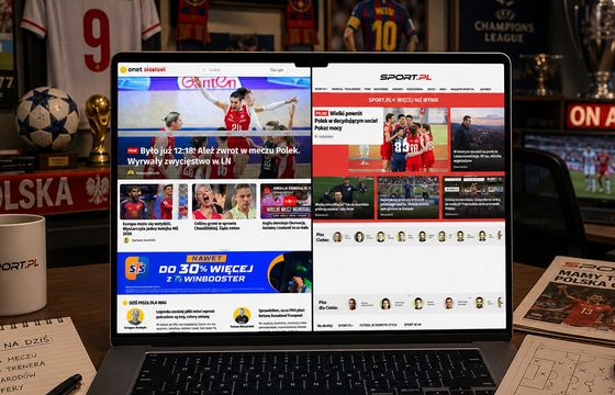W sporcie WP tuż nad Interią. Na czele Onet, Sport.pl z dużym spadkiem
