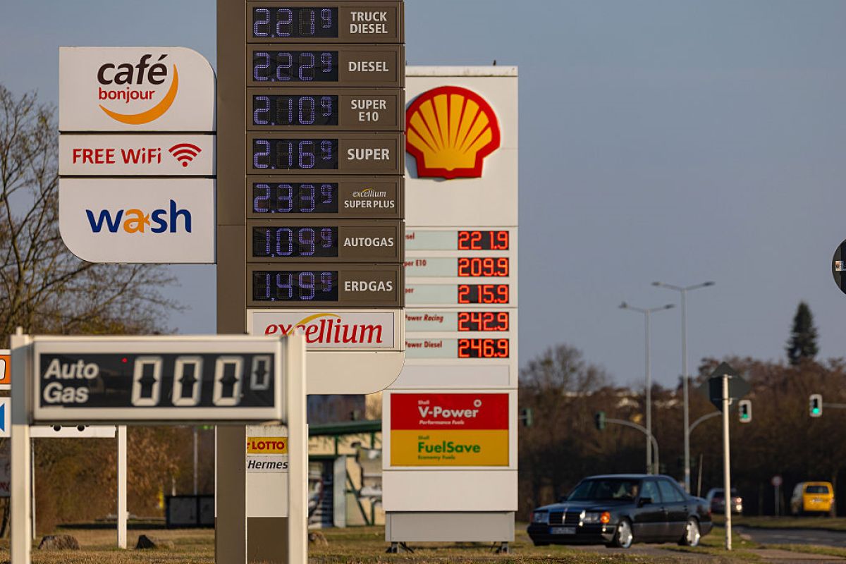 W Niemczech znowu drożej. 2,222 euro za litr benzyny