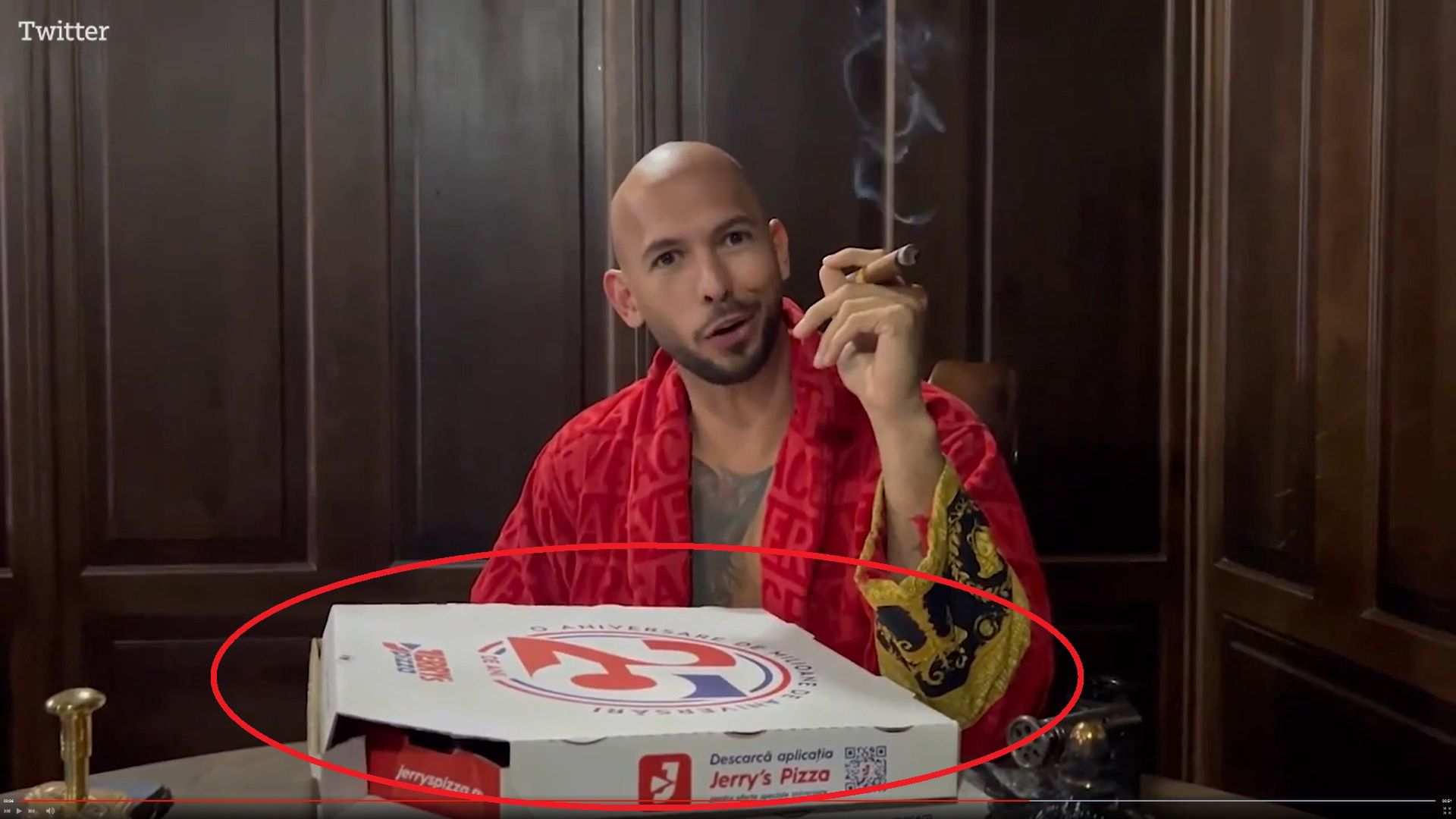 To była prawdopodobnie najgorsza pizza w jego życiu