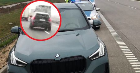 Groźne zachowanie kierowcy BMW na A1. Zabrano mu kluczyki