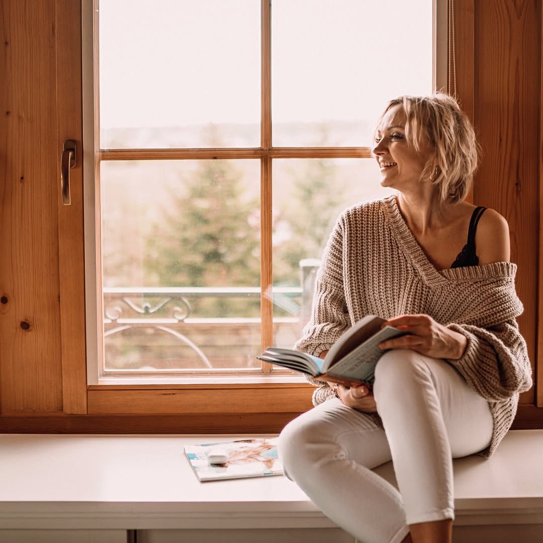 Edyta Golec relaksuje się w górskiej rezydencji 