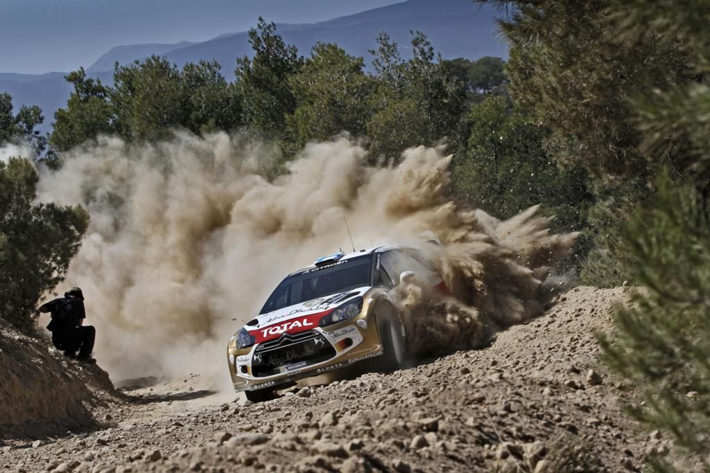 Mikko Hirvonen (FIN) / Jarmo Lehtinen (FIN) - Citroen DS3 WRCWORLD RALLY CHAMPIONSHIP 2013 - WRC ACROPOLIS (GRE)-Loutraki- WRC 31/05/2013 to 02/06/2013 - PHOTO :  ANDRE LAVADINHO