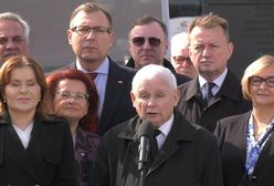 "Kłamca". Krzyki przy wystąpieniu Kaczyńskiego. Padły mocne słowa