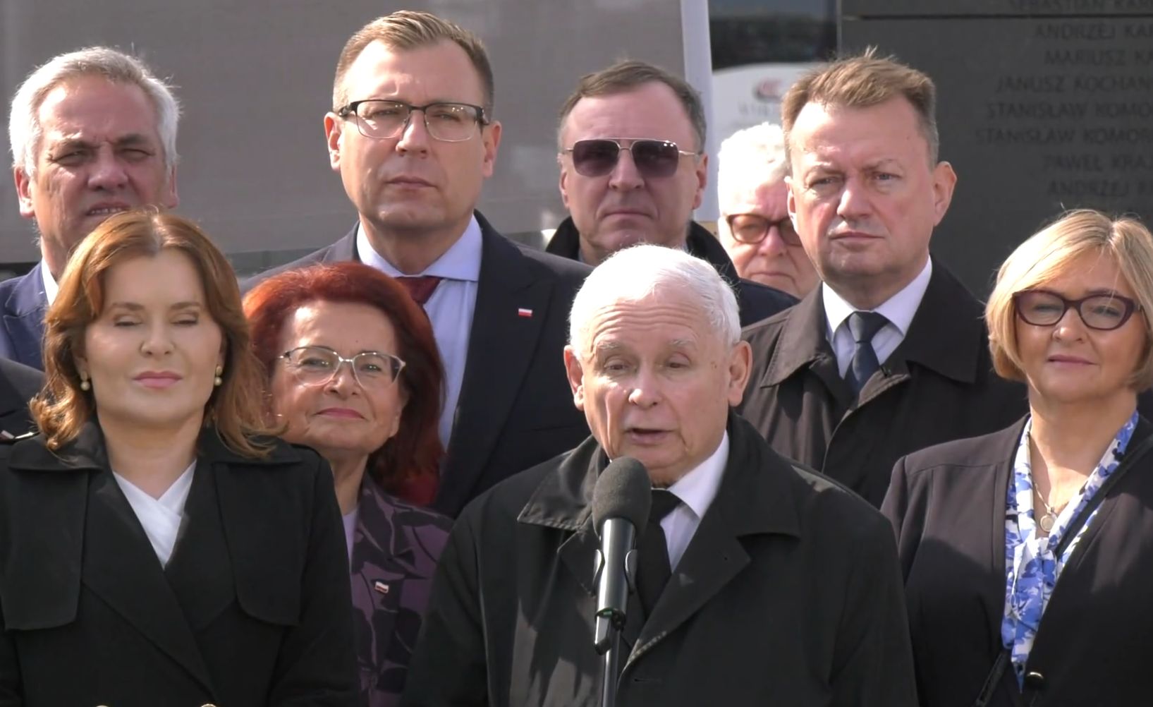 Wystąpienie Jarosława Kaczyńskiego przerywane było krzykami