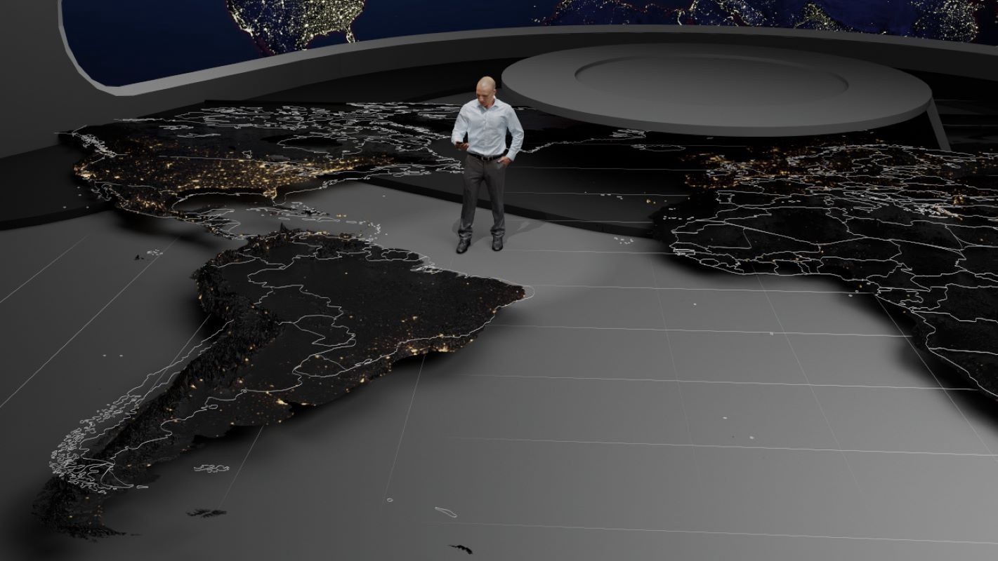 Studio programu "Oko na świat"